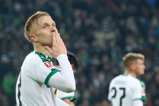 Torjäger Oscar Wendt ist bei Borussia Mönchengladbach eine feste Größe.