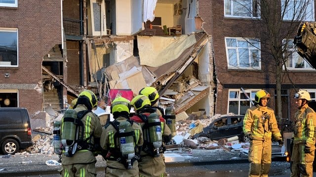 Das Haus ist akut einsturzgefährdet.