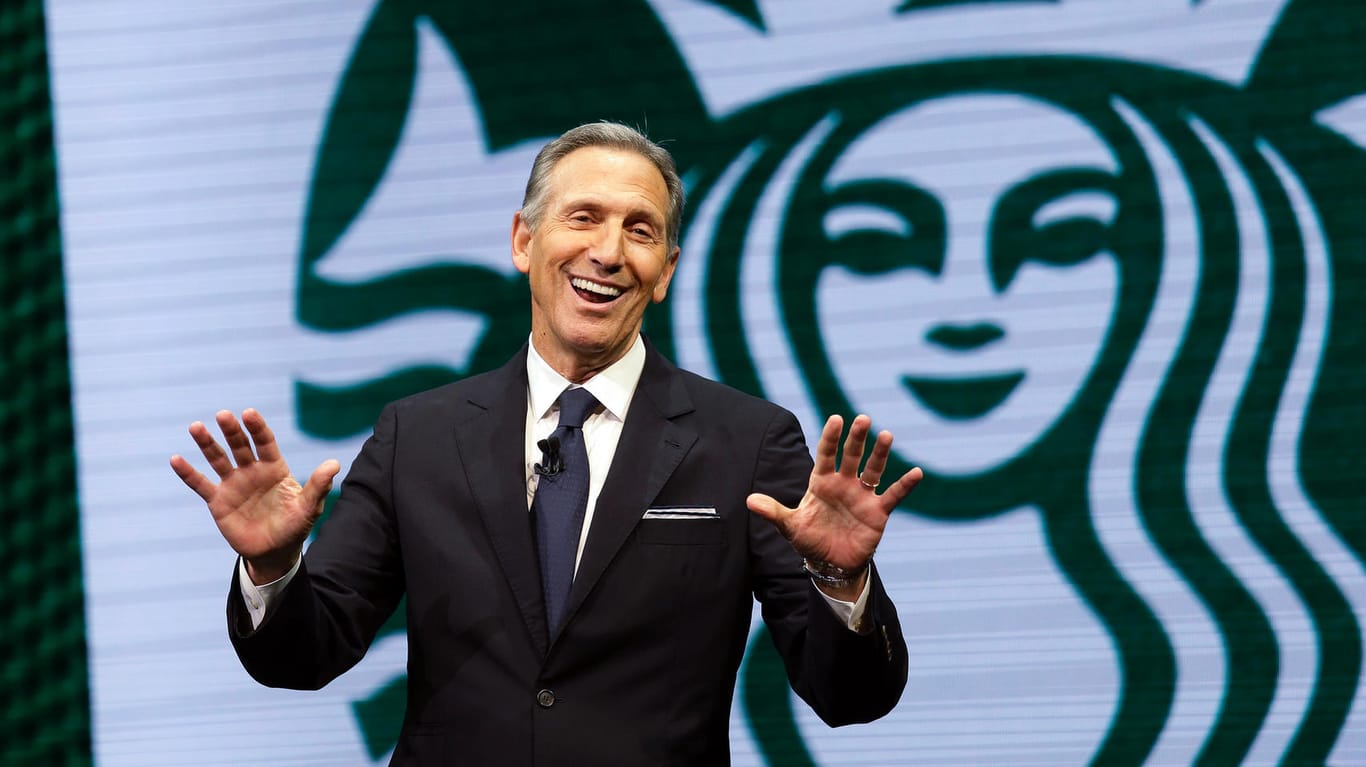 Howard Schultz: Der ehemalige Starbucks-Chef strebt als unabhängiger Kandidat die US-Präsidentschaft an.