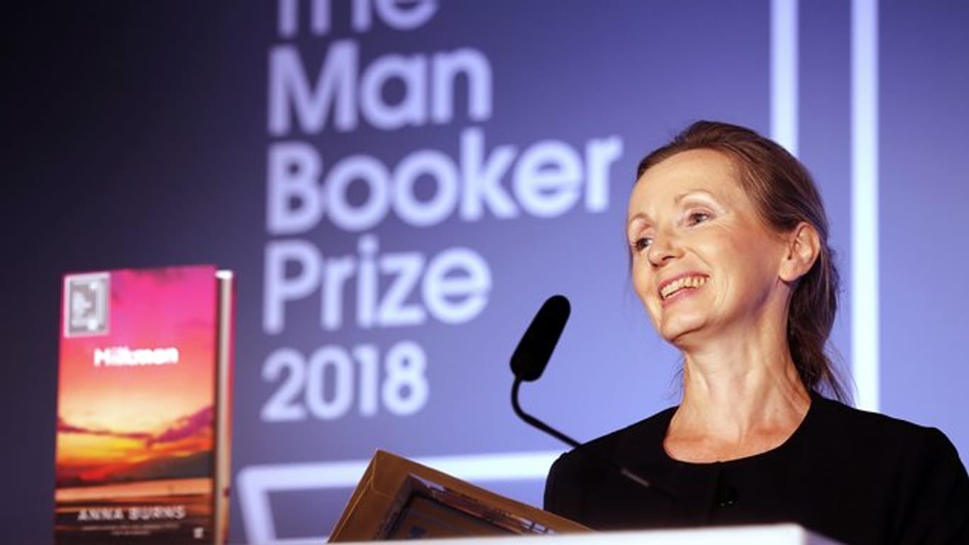 Anna Burns bekam den Man-Booker-Literaturpreis 2018 für ihren Roman "Milkman" .