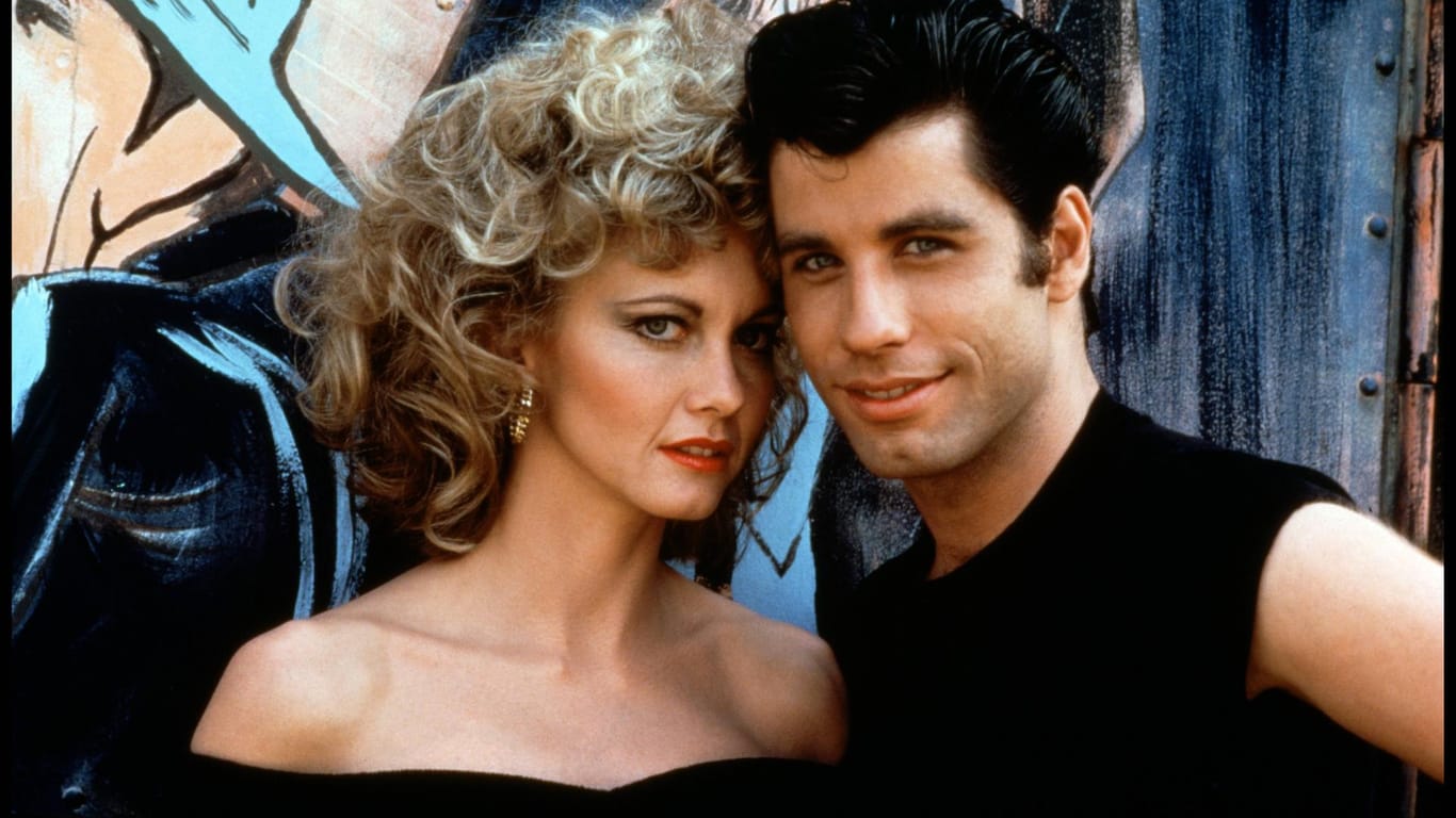Olivia Newton-John und John Travolta: Die beiden Schauspieler standen gemeinsam für den Kultfilm "Grease" vor der Kamera.