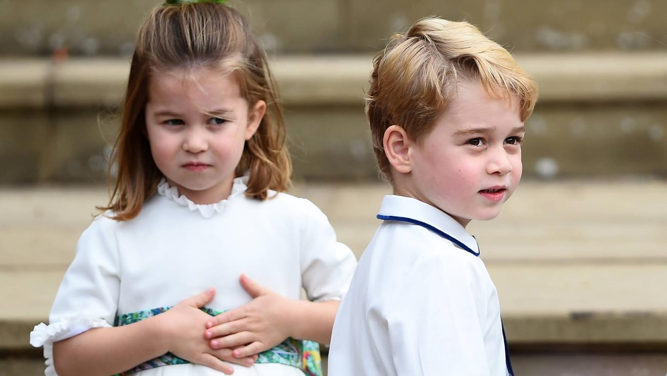 Prinzessin Charlotte und Prinz George: Die beiden Mini-Royals bekommen im Alltag Unterstützung von einer Nanny.