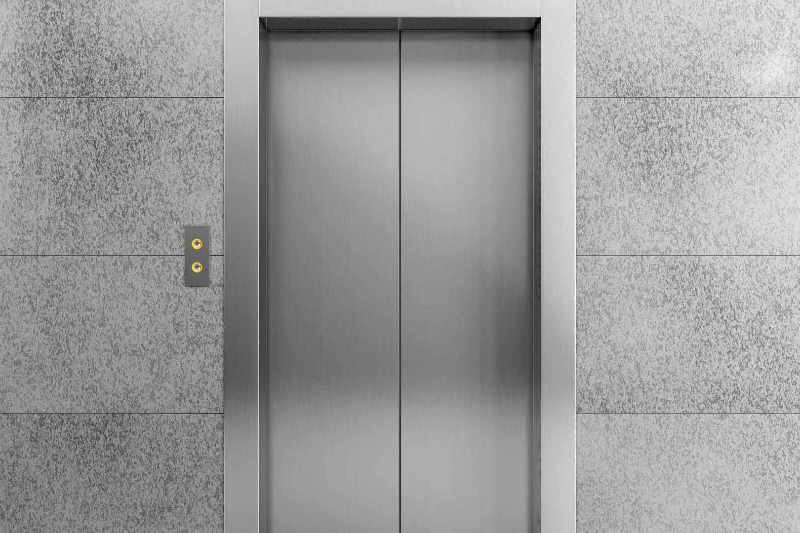 Ein Aufzug (Symbolbild): Eine Putzfrau steckte drei Tage lang in einem Lift fest.