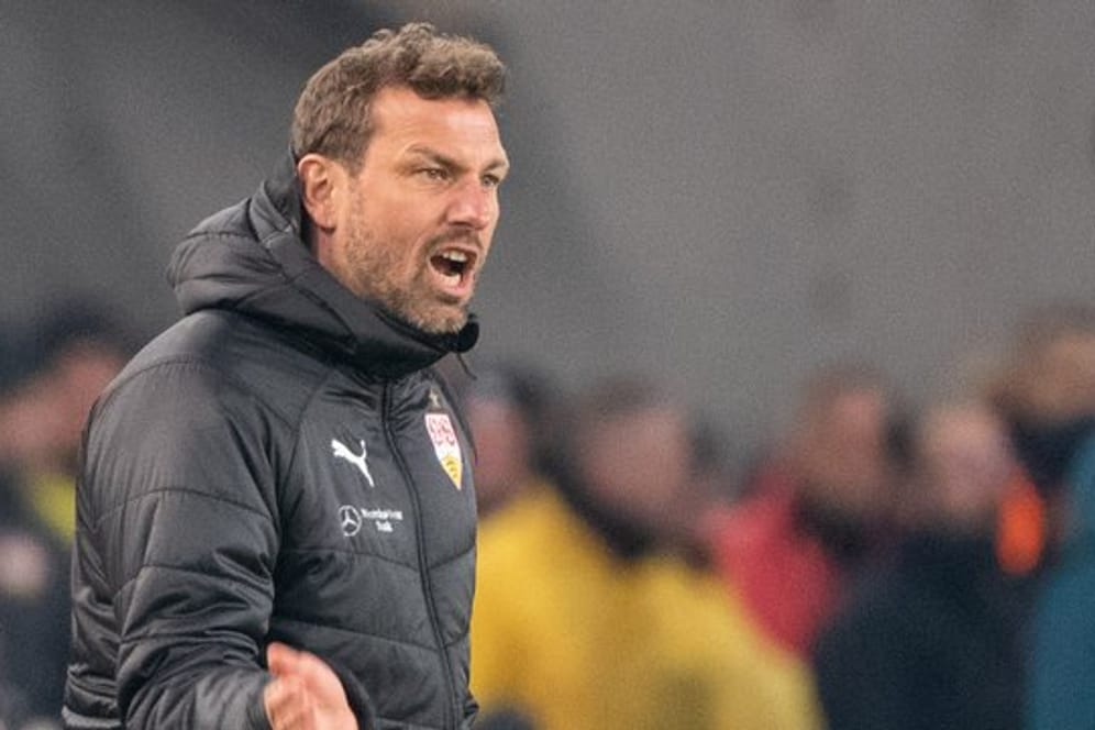 Steht mit dem VfB Stuttgart mächtig unter Druck: Trainer Markus Weinzierl.