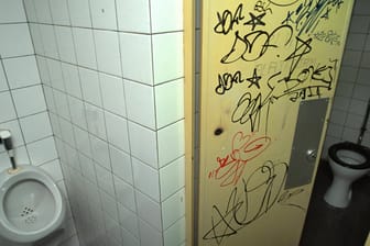 Die Toilette einer Schule: Die Klos für Kinder mit einem dritten Geschlecht sind noch in der Planung.