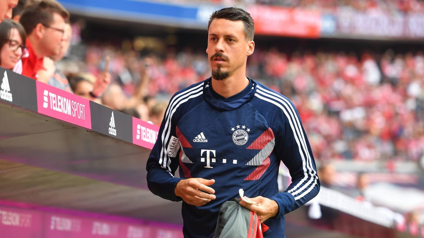 Sandro Wagner: In der Hinrunde blieb dem Bayern-Stürmer meist nur die Rolle als Reservist. Jetzt steht er offenbar vor einem Wechsel.