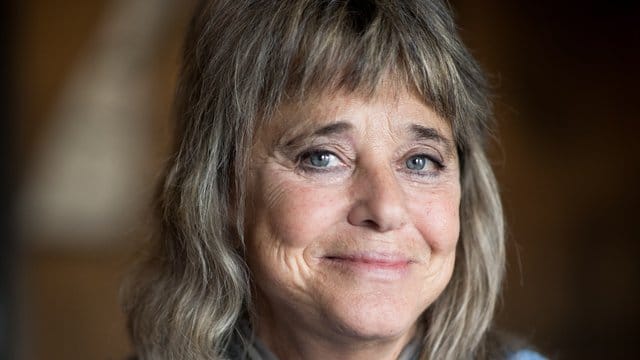 Rocksängerin Suzi Quatro im Hard Rock Café in Hamburg.