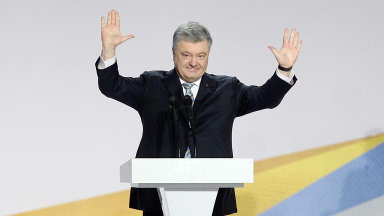 Petro Poroschenko: Der Präsident der Ukraine tritt bei den Wahlen an, die für Ende März angesetzt sind.