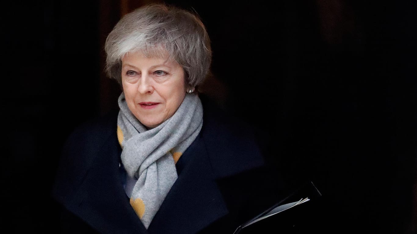 Theresa May: Die britische Premierministerin will mit Brüssel neu über den Backstop verhandeln.