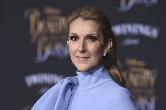 Celine Dion bei der Weltpremiere des Films "Beauty and the Beast".