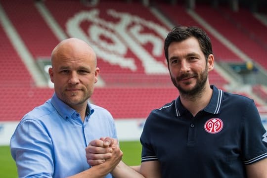 Sorgten für den Mainzer Aufschwung: Sportdirektor Rouven Schröder (l) und Trainer Sandro Schwarz.