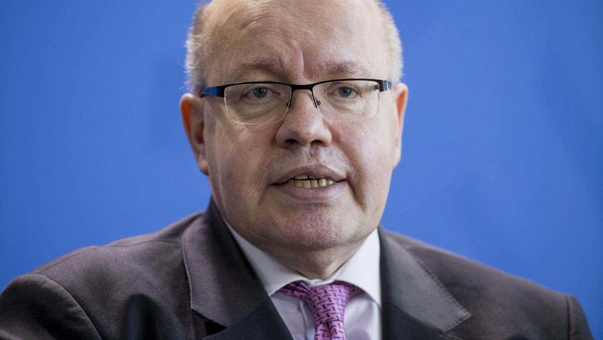 Bundeswirtschaftsminister Peter Altmeier (CDU): In ihrer Herbstprognose war die Bundesregierung noch von 1,8 Prozent Wachstum ausgegangen.