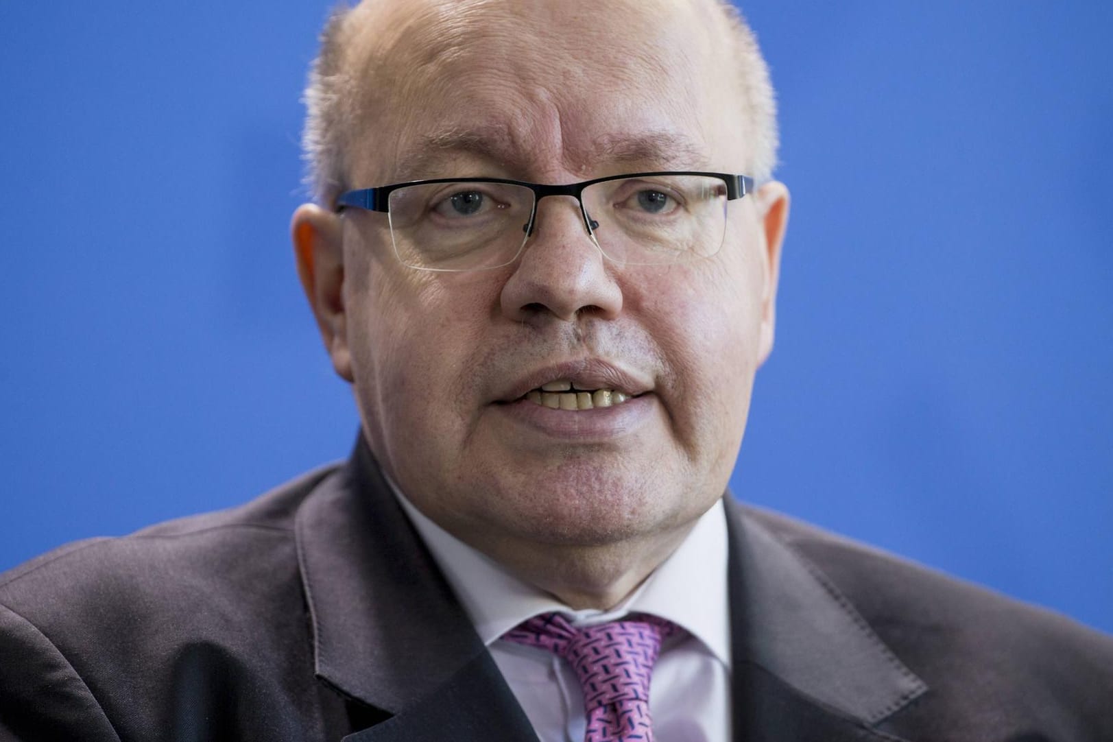 Bundeswirtschaftsminister Peter Altmeier (CDU): In ihrer Herbstprognose war die Bundesregierung noch von 1,8 Prozent Wachstum ausgegangen.