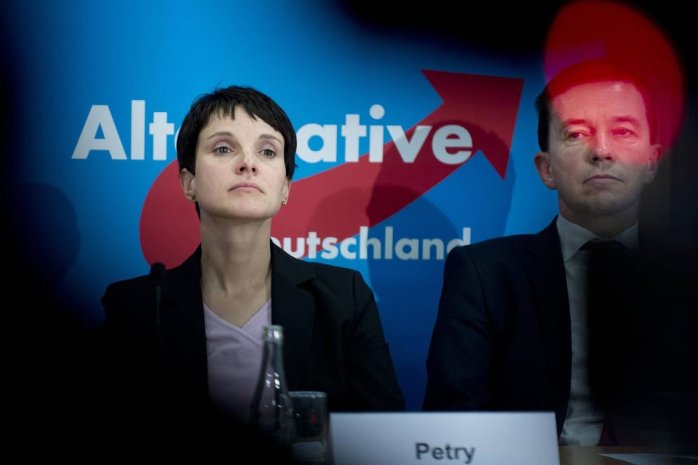Frauke Petry und Bernd Lucke: Es war sein größter Fehler Petry zu vertrauen, sagte der Mitbegründer der AfD gegenüber der "Zeit".