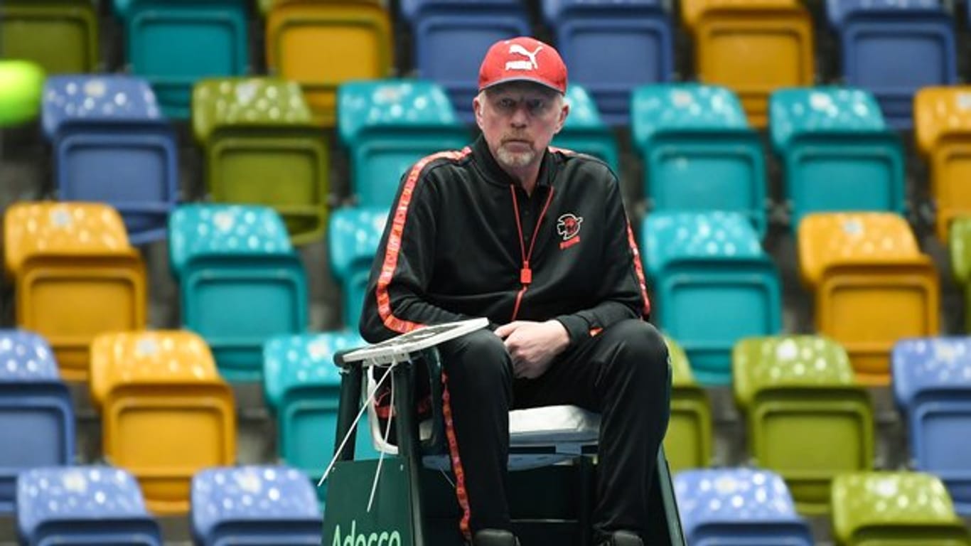 Boris Becker betreut das deutsche Davis-Cup-Team als Herrenchef beim Deutschen Tennis Bund (DTB).