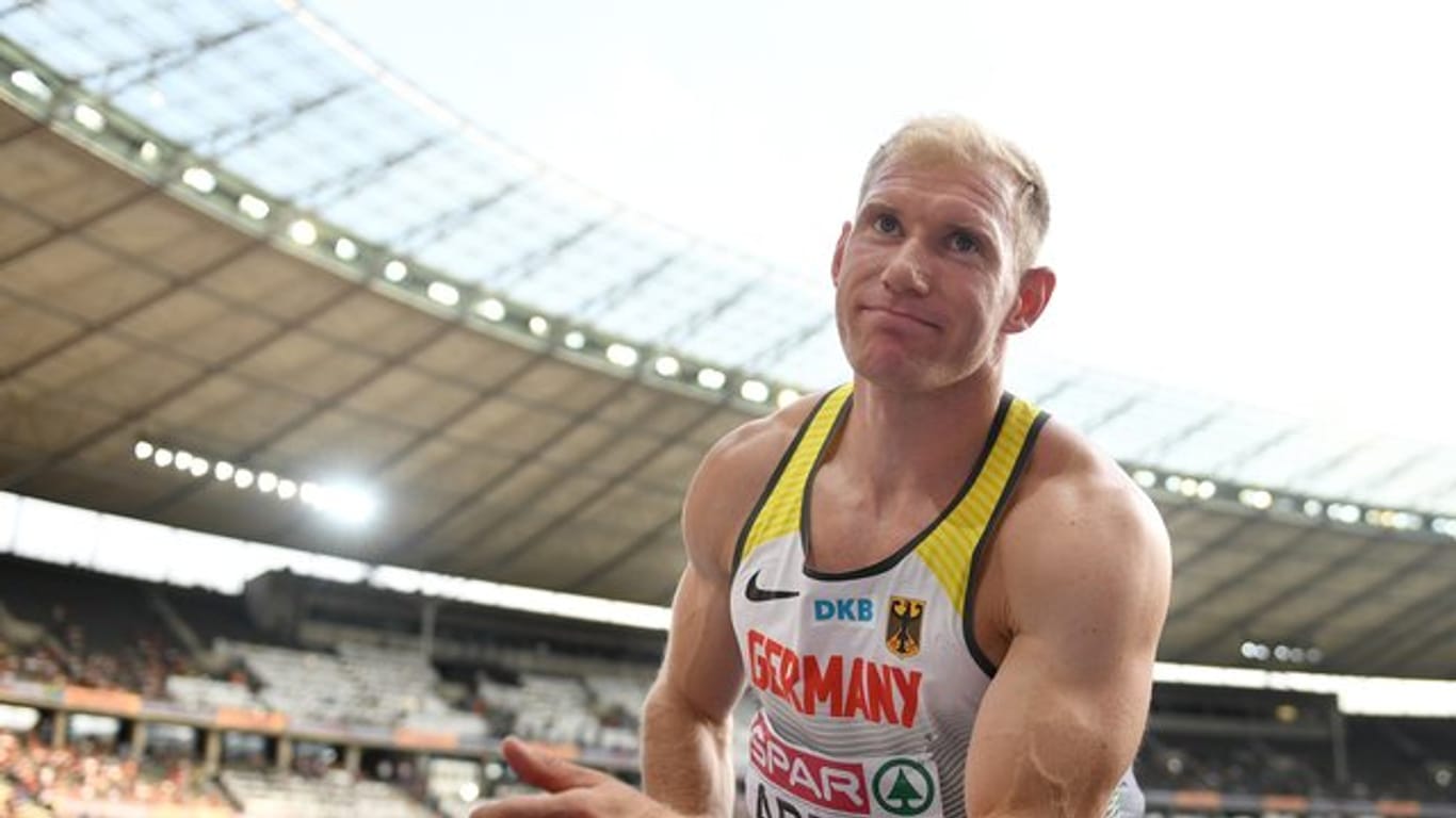 Arthur Abele kann nicht beim ISTAF Indoor starten: Kapselzerrung.