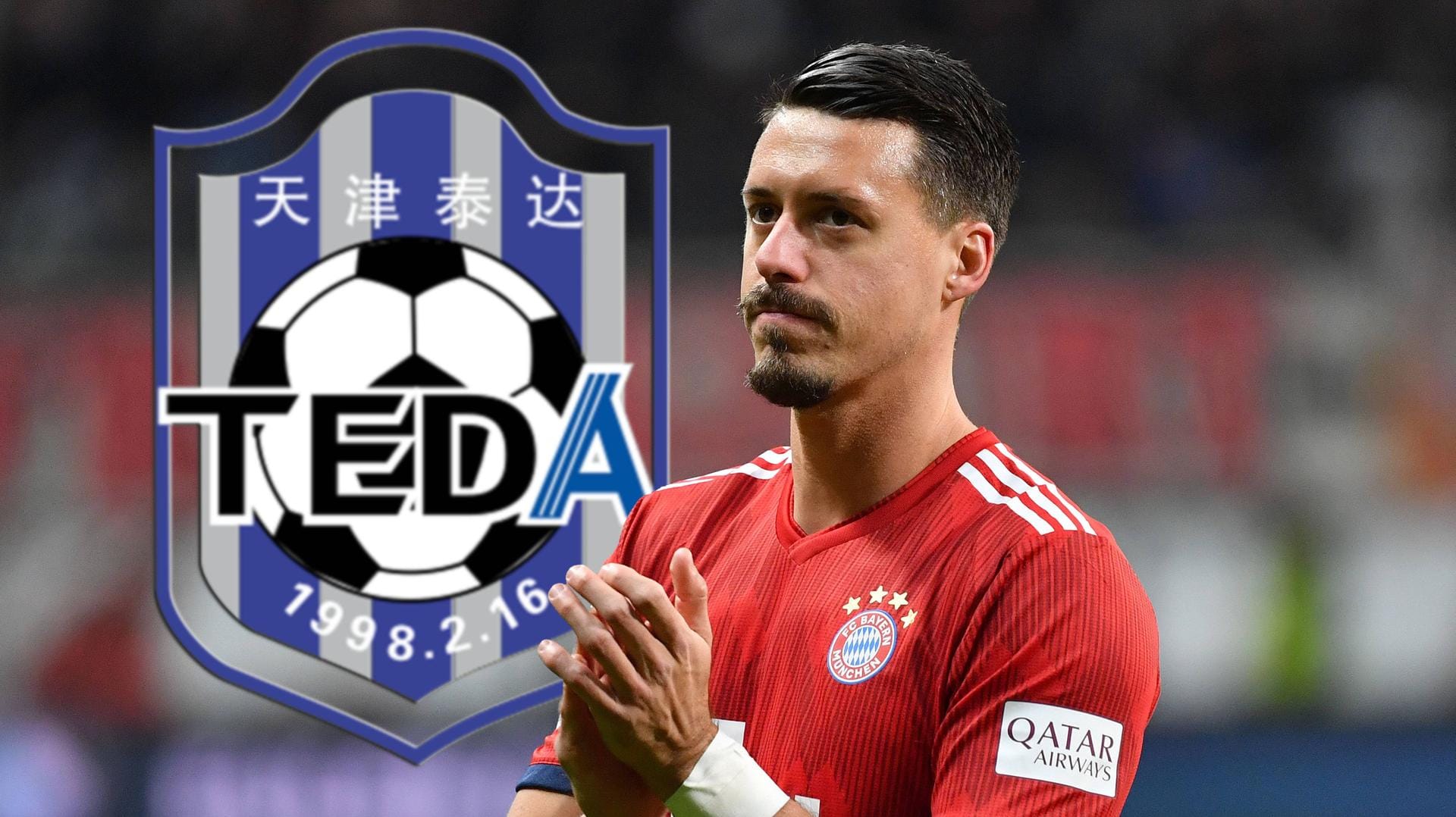 Abenteuer China: Sandro Wagner verlässt die Bundesliga mit 31 Jahren.