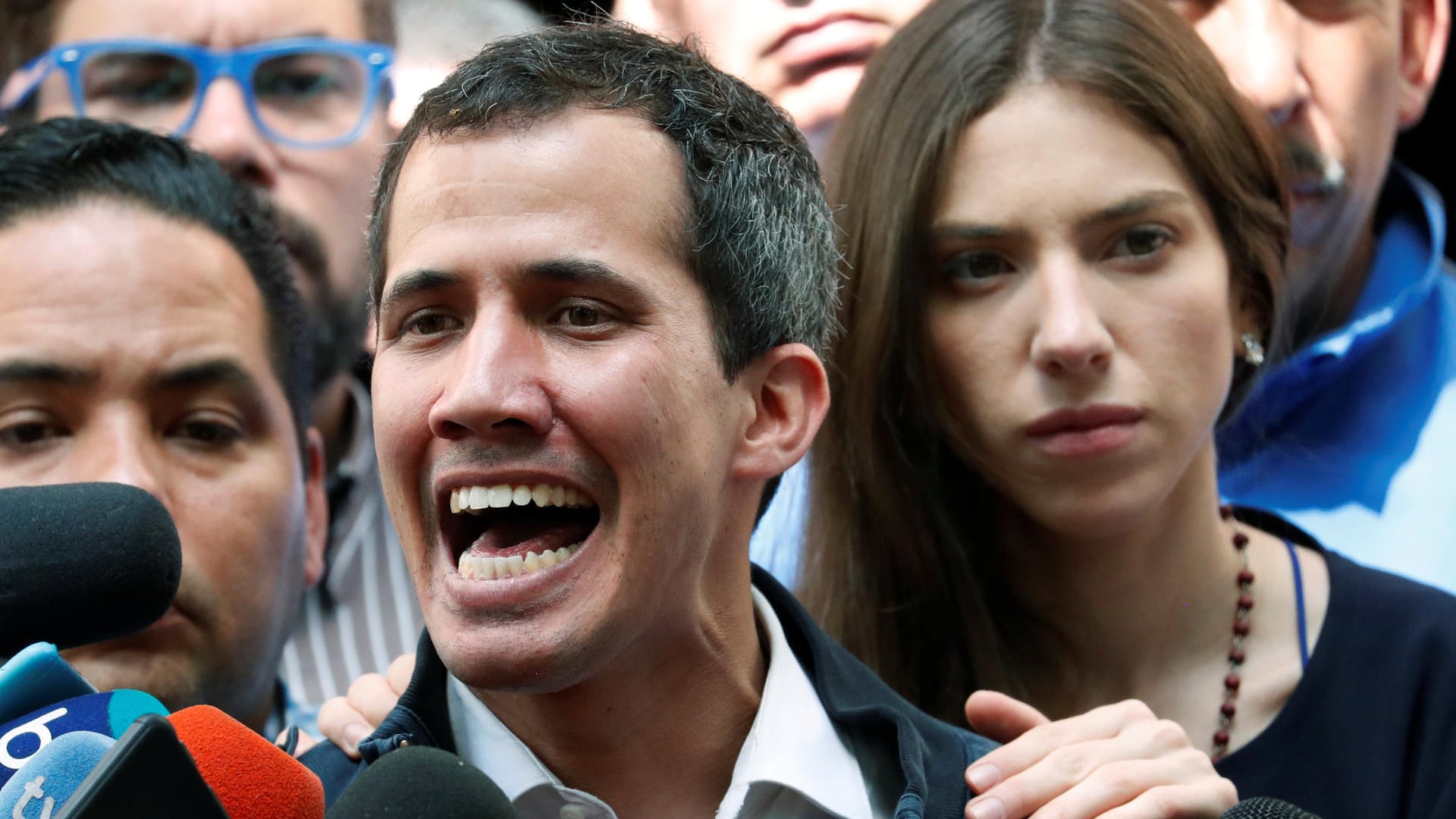 Juan Guaidó: Er ernannte sich selbst zum Interimspräsident von Venezuela.