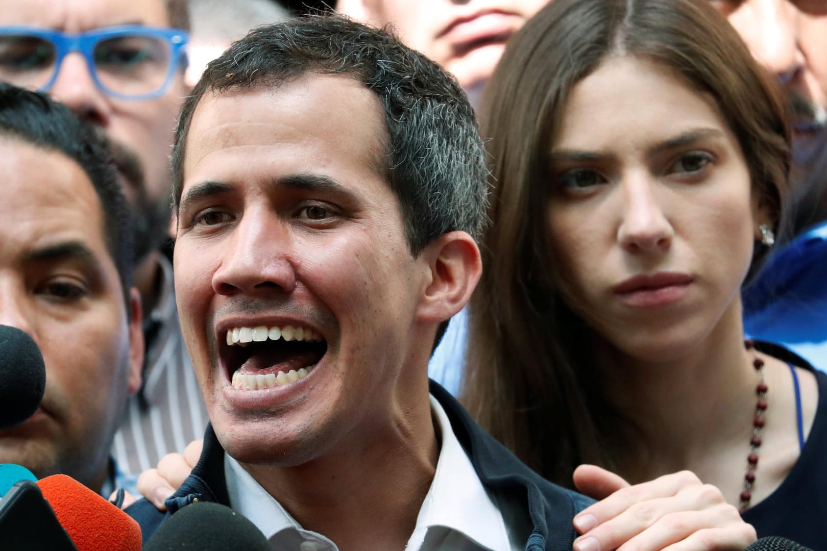 Juan Guaidó: Er ernannte sich selbst zum Interimspräsident von Venezuela.