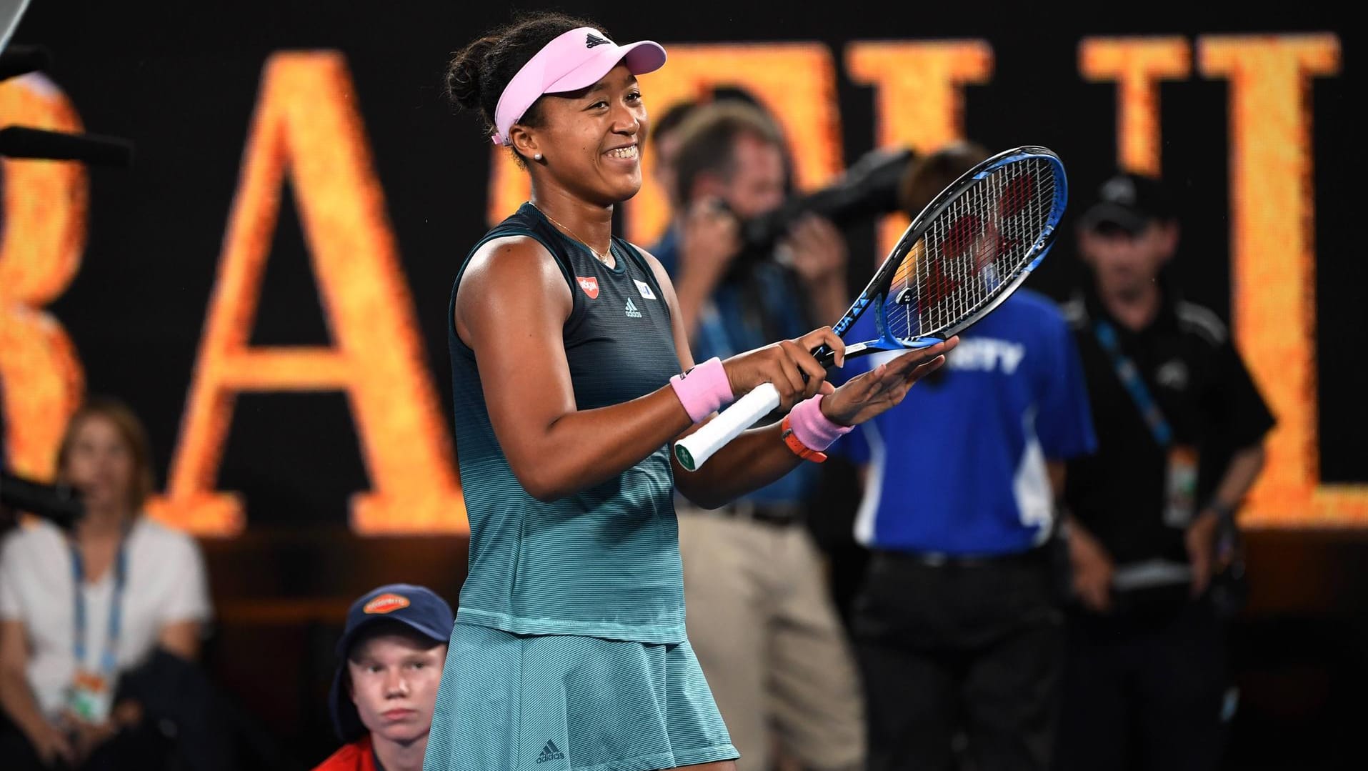 Siegerlächeln: Naomi Osaka bei den Australian Open.