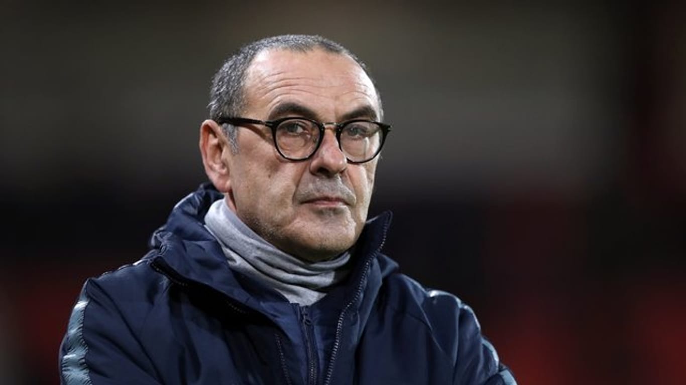 Chelsea-Coach Maurizio Sarri wollte die Niederlage gegen den AFC Bournemouth genau aufarbeiten. Chelsea-Coach Maurizio Sarri wollte die Niederlage gegen den AFC Bournemouth genau aufarbeiten.