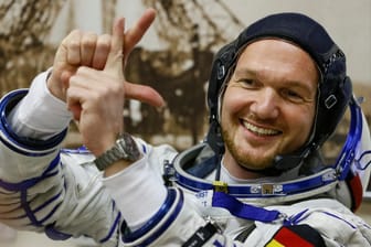 Der deutsche Astronaut Alexander Gerst vor seinem Abflug zur ISS: Das neue Gesetz soll Deutschlands Wettbewerbsfähigkeit im All sichern.