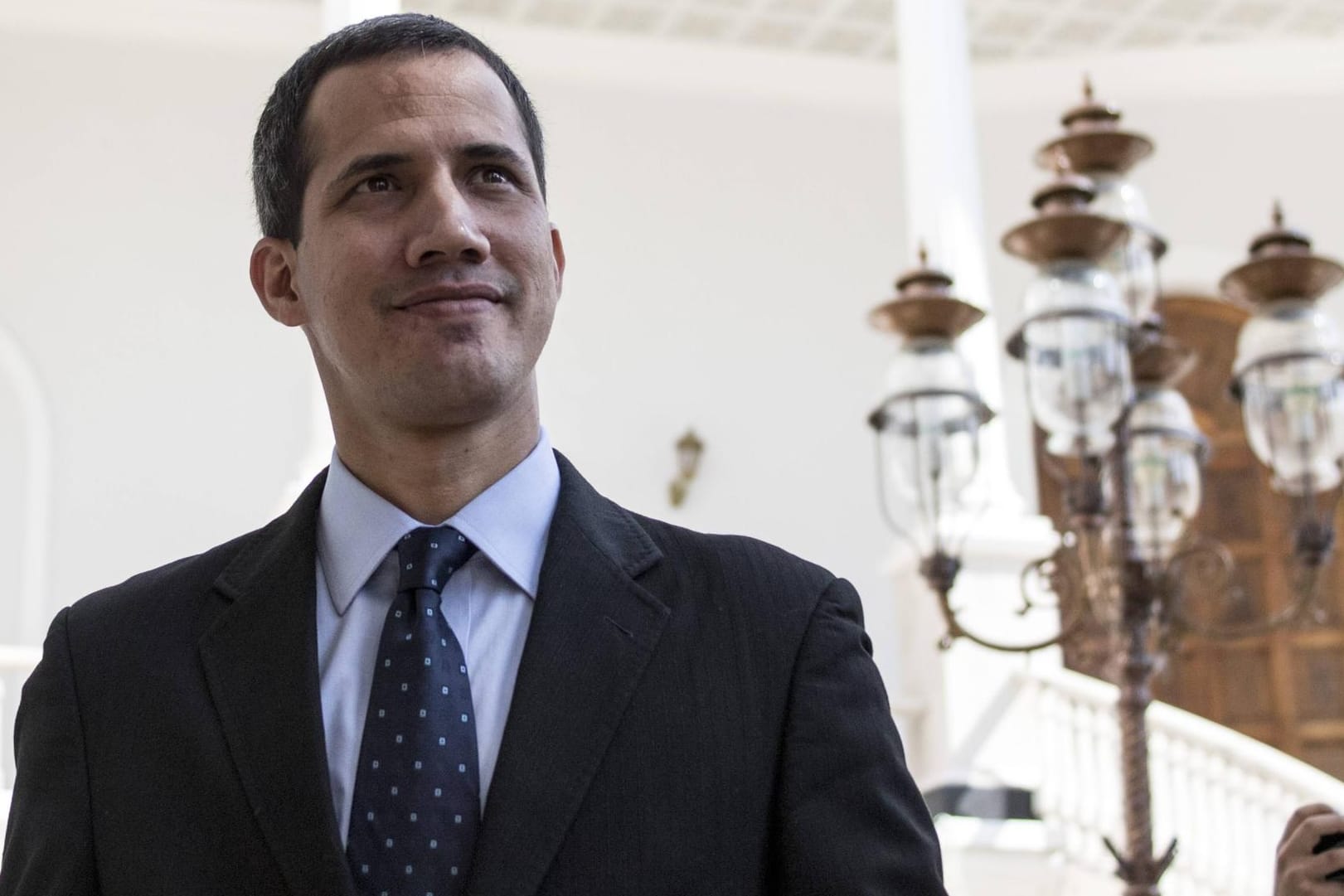 Juan Guaidó, Präsident des venezolanischen Präsident: Das EU-Parlament hat den 35-Jährigen als Interimspräsident anerkannt.