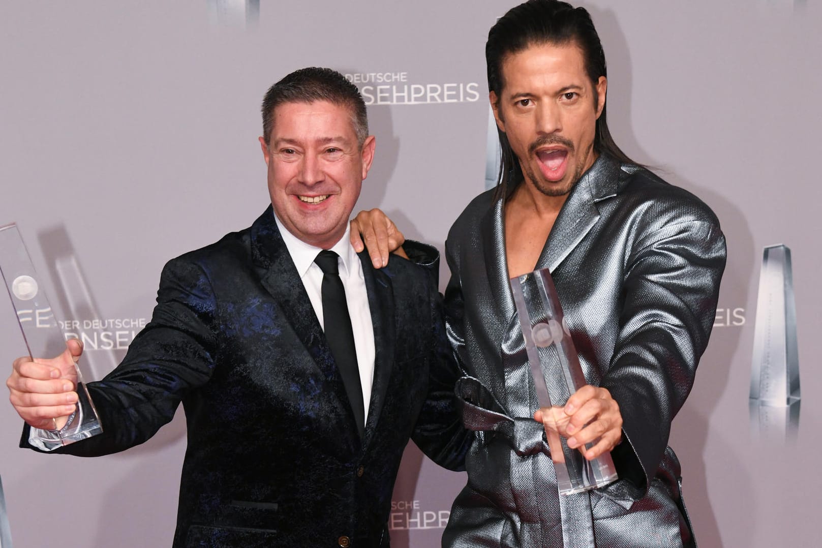 Wurden für "Let's Dance" in der Kategorie beste Unterhaltung Primetime ausgezeichnet: Joachim Llambi und Jorge Gonzalez.