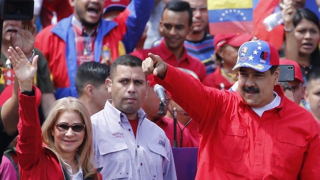 "Ich bin der wahre Präsident Venezuelas. "Ich bin der wahre Präsident Venezuelas.