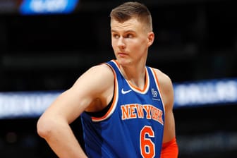 Neuen Klub im Blick: Kristaps Porzingis wird Teamkollege von Dirk Nowitzki.