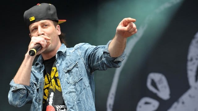 Der deutsche Sänger Dendemann ist ganz oben.