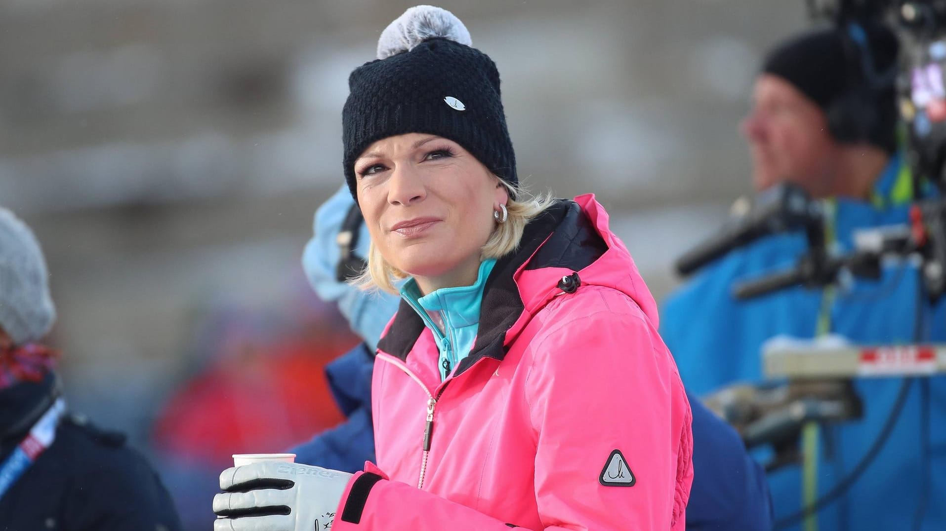 Klare Worte: Maria Höfl-Riesch.