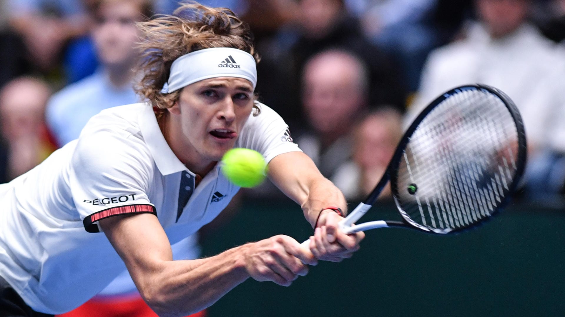 Souverän: Deutschlands Spitzenspieler Alexander Zverev gewann seine Partie.