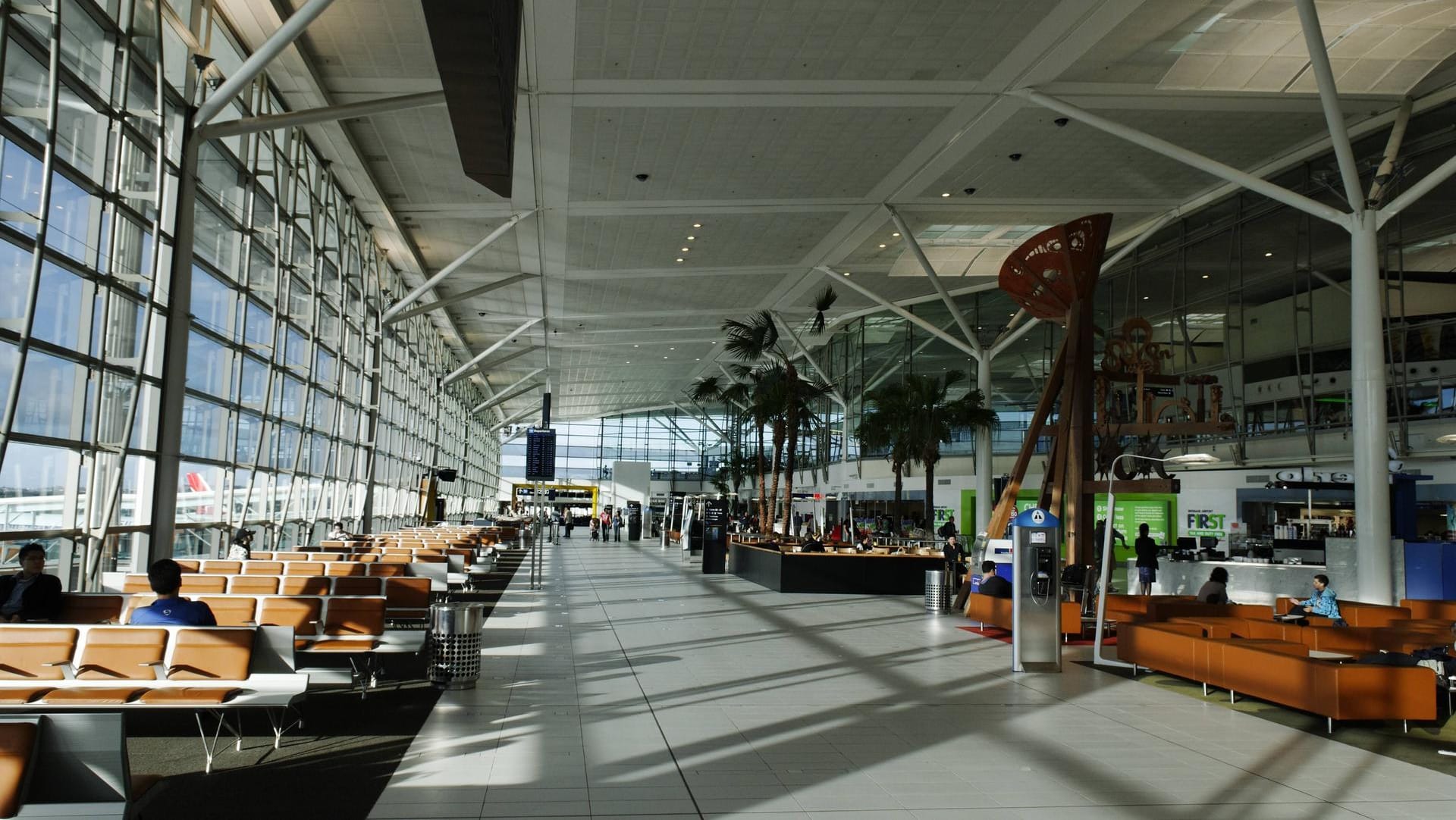 Abfertigungshalle des Brisbane International Airport: Nach dem Zwischenfall wurde der Flughafen evakuiert. (Archivfoto)