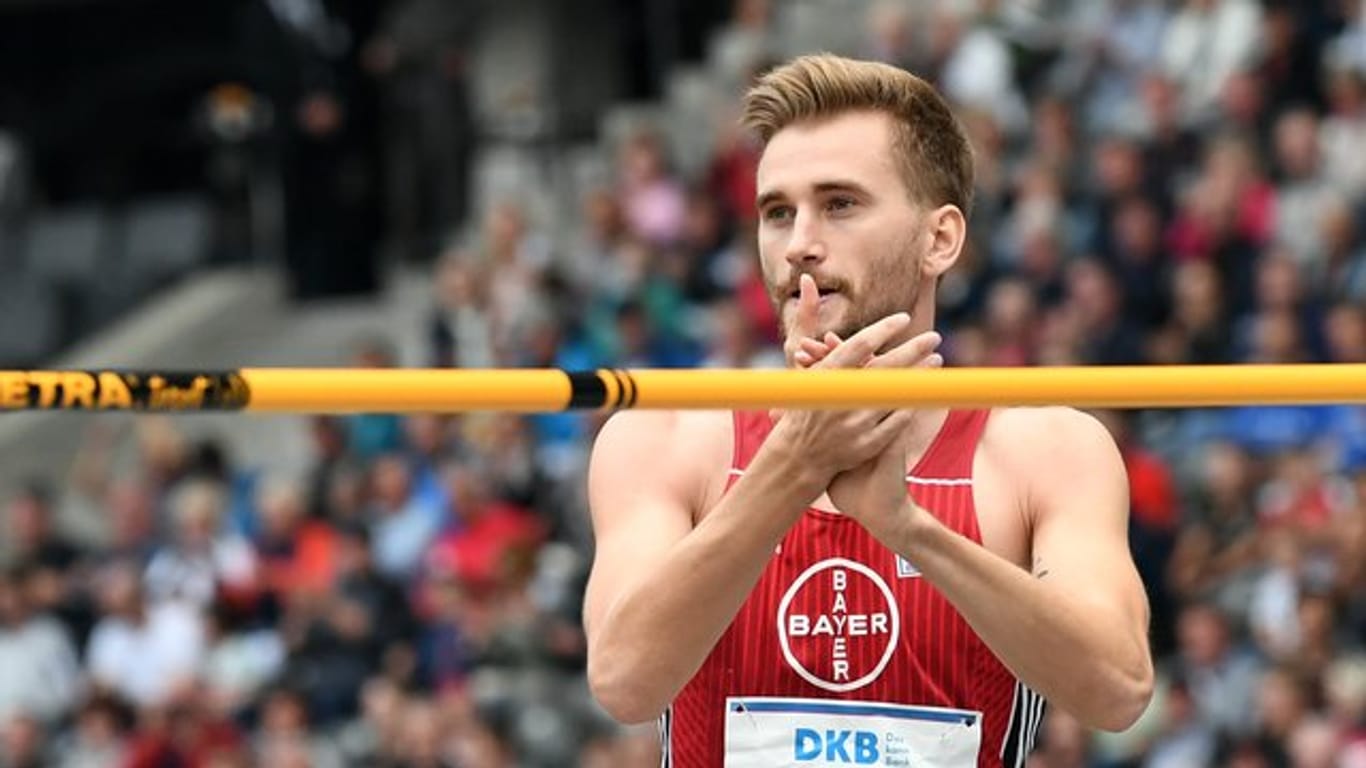 Mateusz Przybylko hat beim Leichtathletik-Meeting in Karlsruhe nur den sechsten Rang erreicht.