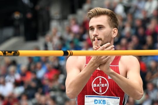 Mateusz Przybylko hat beim Leichtathletik-Meeting in Karlsruhe nur den sechsten Rang erreicht.