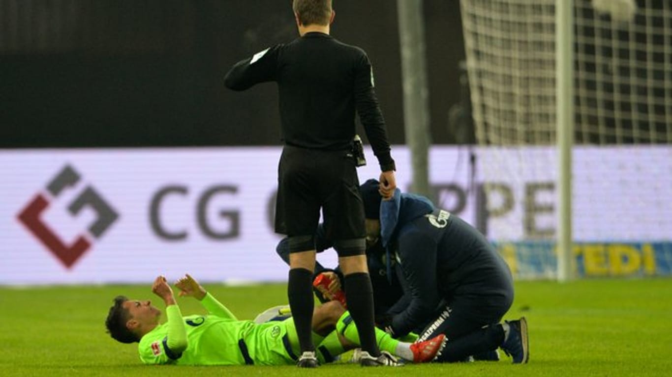 Schalkes Alessandro Schöpf wird aufgrund einer Außenbandverletzung bis zum Saisonende ausfallen.