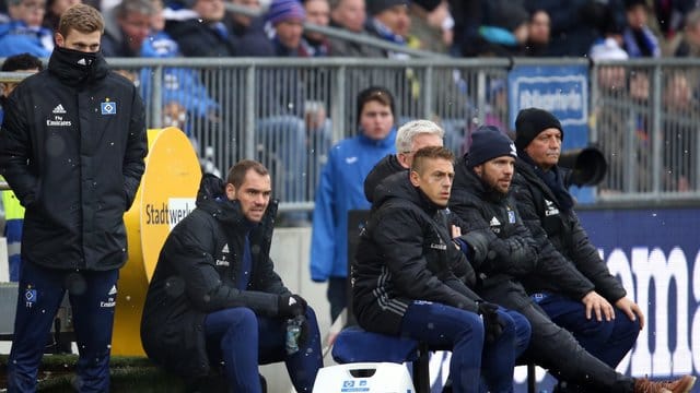HSV-Stürmer Pierre-Michel Lasogga (2. HSV-Stürmer Pierre-Michel Lasogga (2.