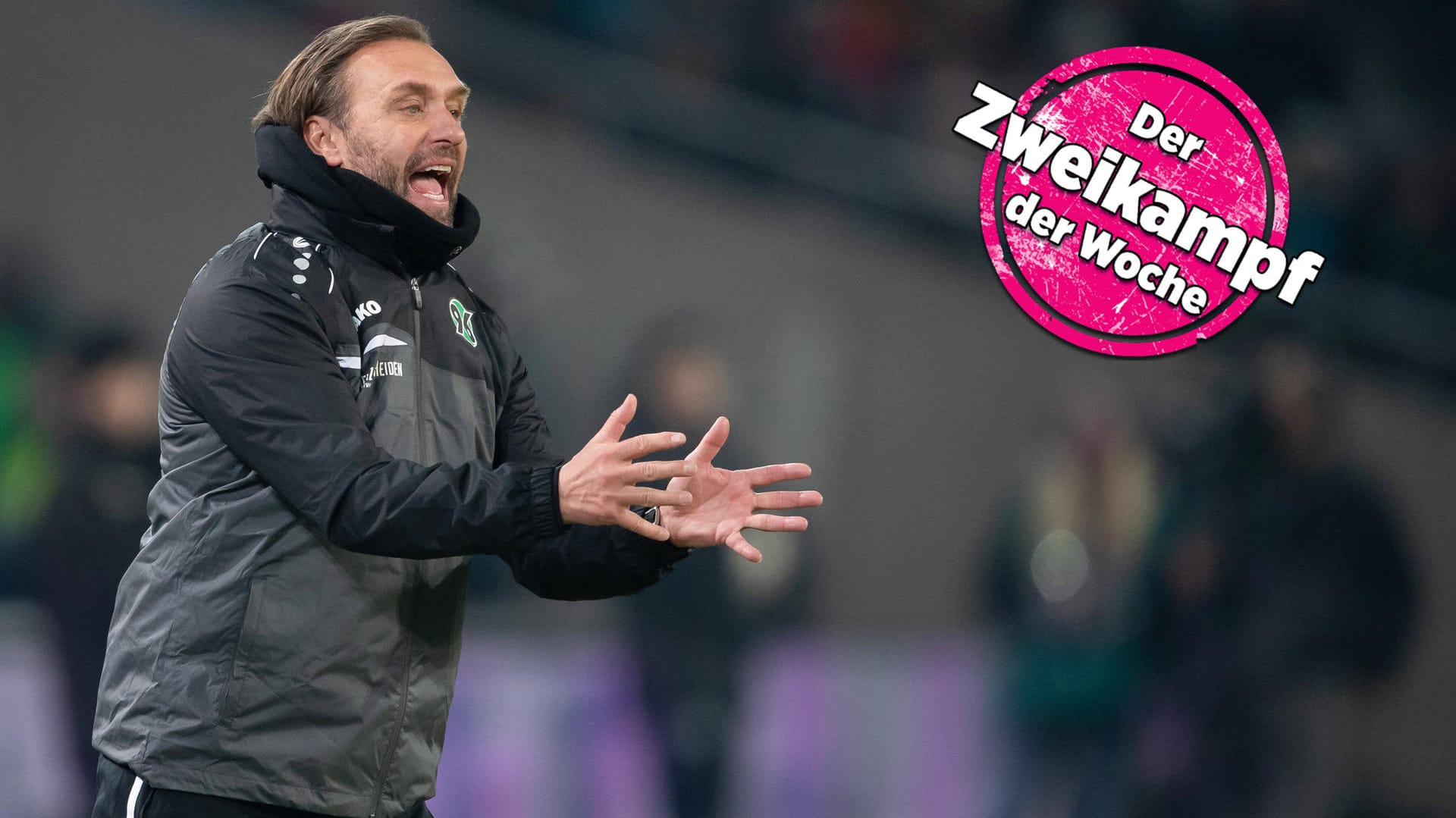 Thomas Doll gestikuliert am Spielfeldrand. Seine Rückkehr in die Bundesliga nach zehneinhalb Jahren hat er sich anders vorgestellt.