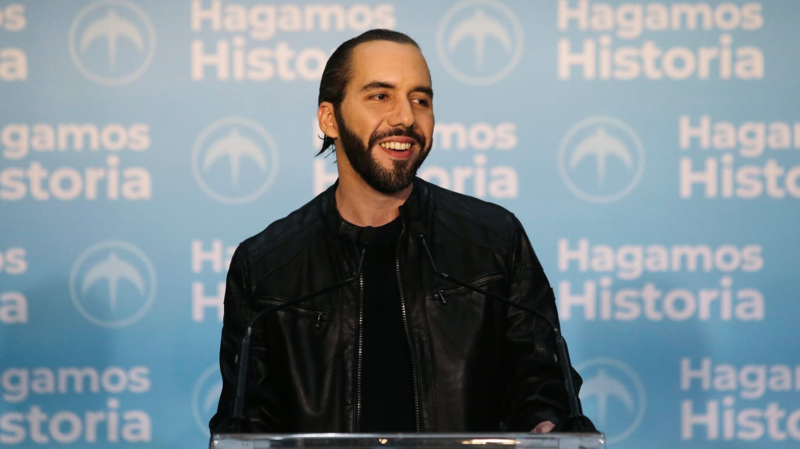 Nayib Bukele: Der 37-Jährige wird am 1. Juni das Amt des Präsidenten in El Salvador übernehmen. Nayib Bukele: Der 37-Jährige wird am 1. Juni das Amt des Präsidenten in El Salvador übernehmen.