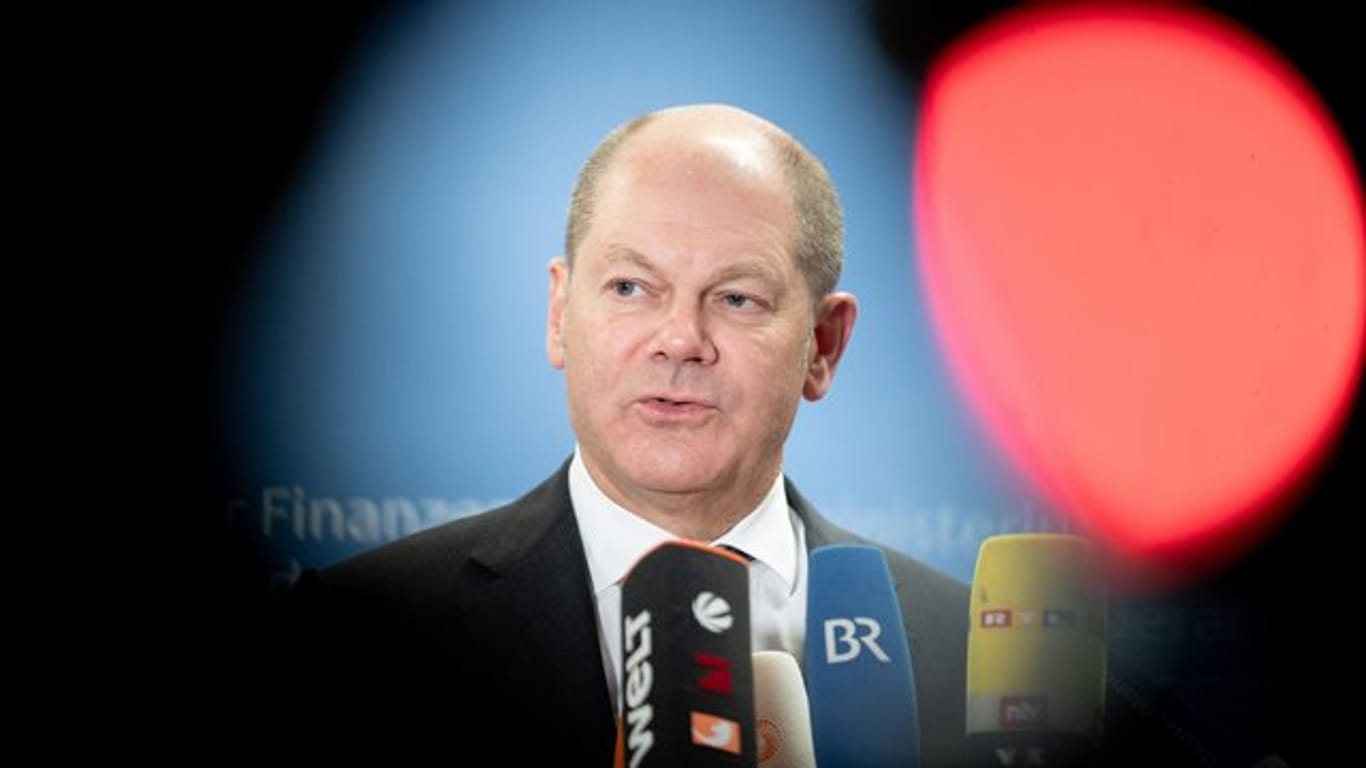 Olaf Scholz (SPD), Bundesminister der Finanzen.