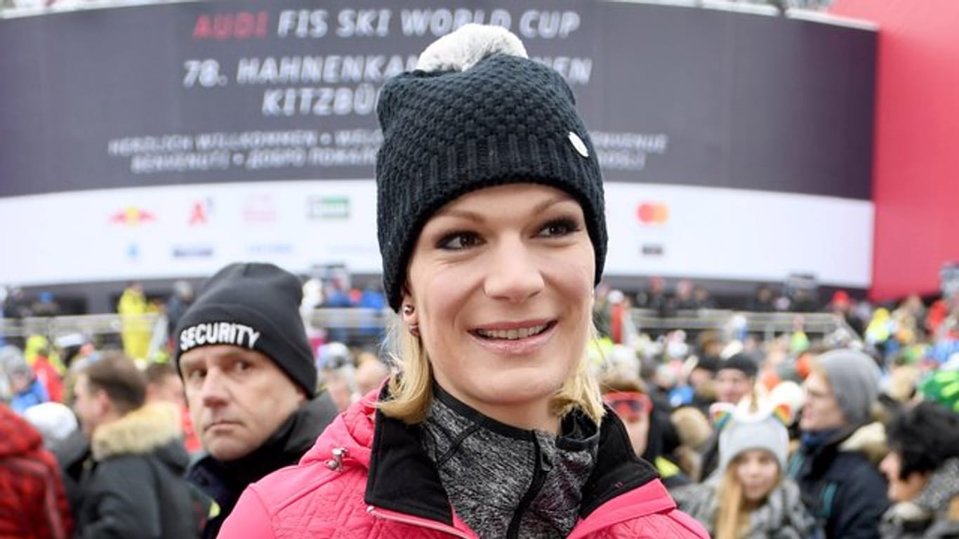 Olympiasiegerin Maria Höfl-Riesch kritisiert Viktoria Rebensburg.