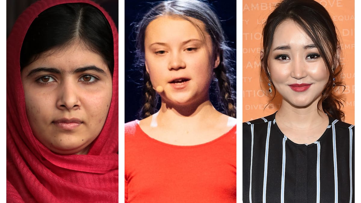 Malala, Greta und Yeonmi: Drei junge Aktivistinnen, die mit ihren Aktionen sich für ihre Rechte einsetzen.