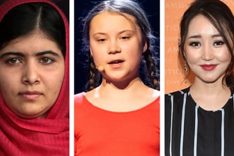 Malala, Greta und Yeonmi: Drei junge Aktivistinnen, die mit ihren Aktionen sich für ihre Rechte einsetzen.
