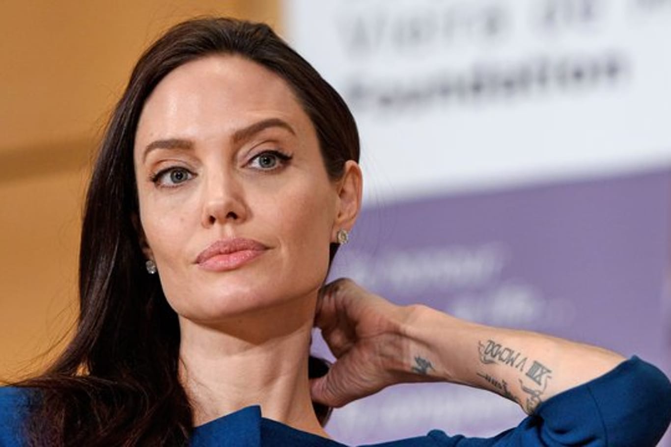 Angelina Jolie setzt sich für die Rohingya-Flüchtlinge ein.