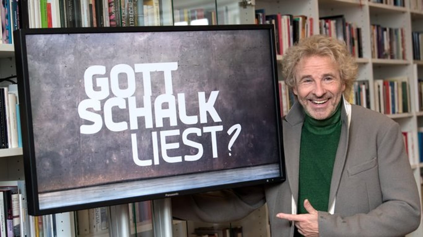 Thomas Gottschalk, Entertainer und Showmaster, wird Gastgeber der neuen Sendung "Gottschalk liest?".