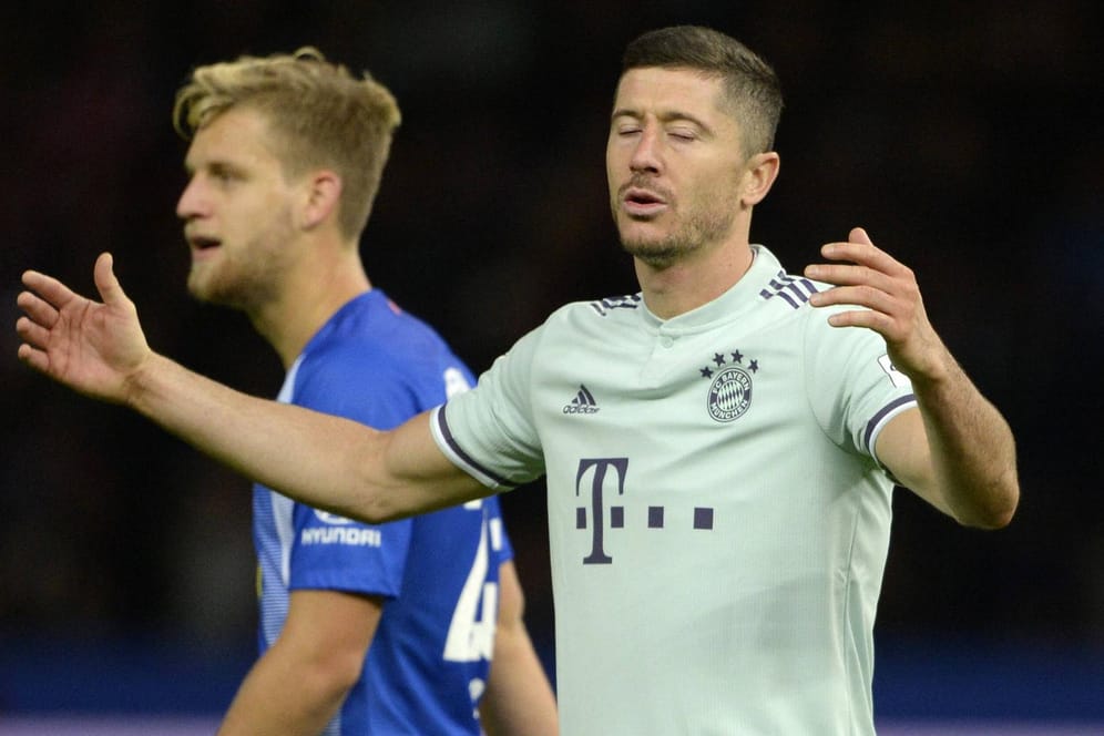 Bester Torschütze: Trotzdem ist Robert Lewandowski beim FC Bayern plötzlich nicht mehr unumstritten.