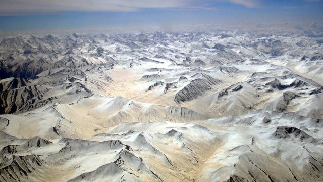Das Karakoram-Gebirge im pakistanischen Teil des Himalaya. Das Karakoram-Gebirge im pakistanischen Teil des Himalaya.