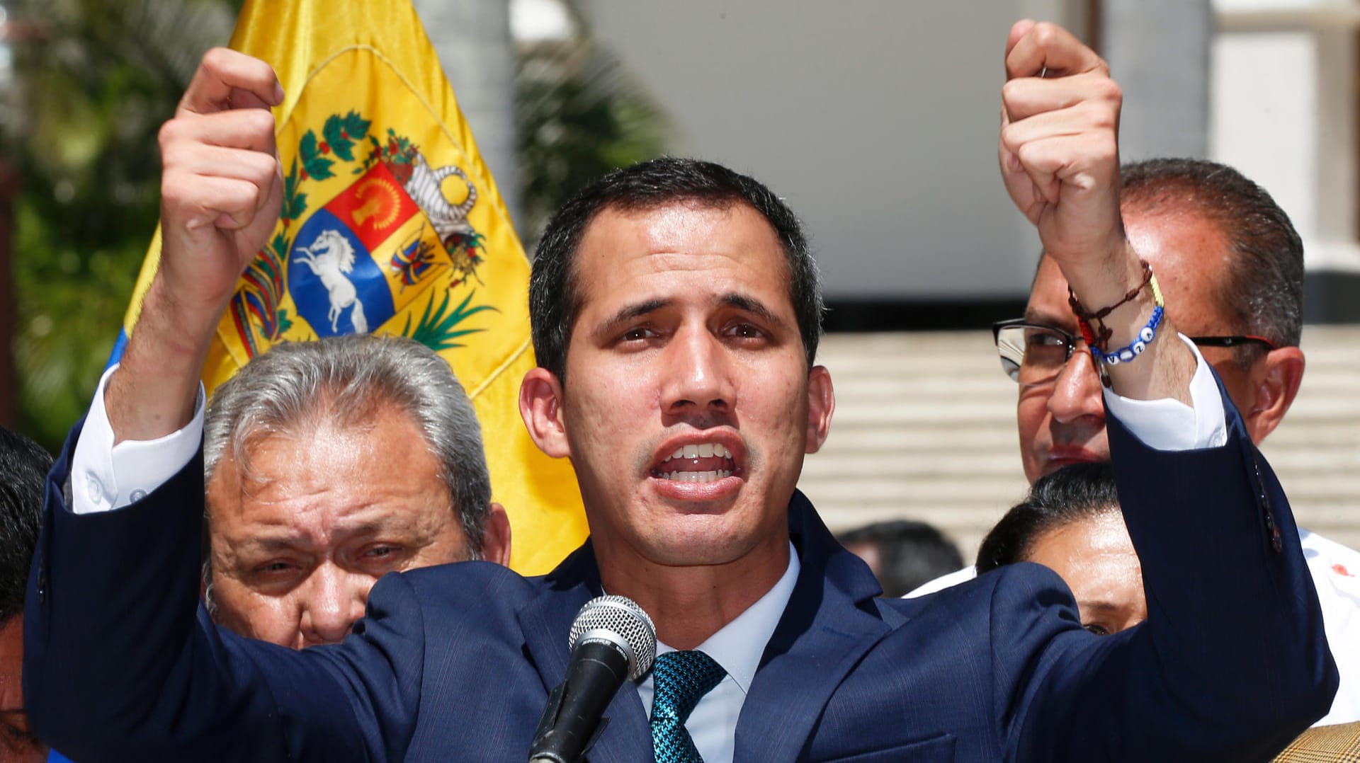 Juan Guaidó: Der Oppositionsführer ernannte sich im Januar selbst zum Präsidenten – nun muss er zeigen, ob er seine Macht halten kann.