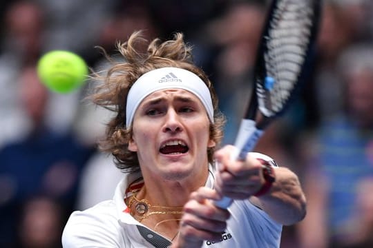 Deutschlands bester Tennisprofi Alexander Zverev erlitt eine Knöchelverletzung.